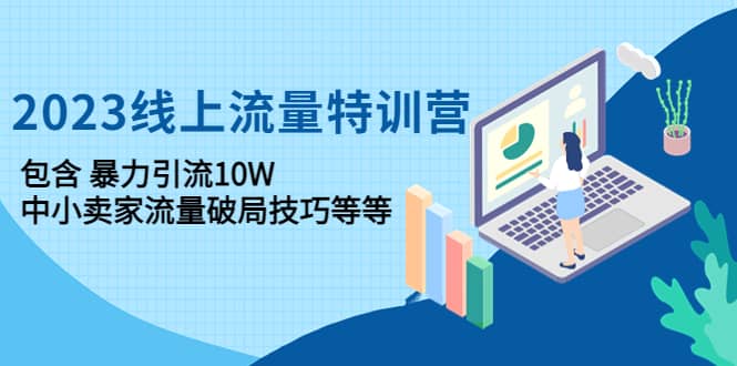 2023线上流量特训营：中小卖家流量破局技巧等等-讯领网创