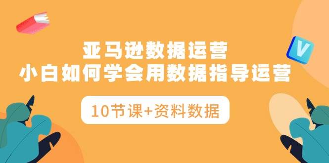 亚马逊数据运营，小白如何学会用数据指导运营（10节课+资料数据）-讯领网创