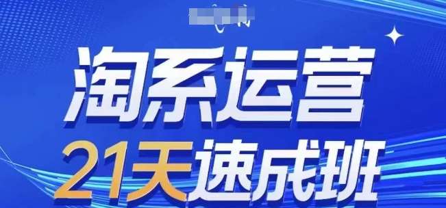 淘系运营21天速成班(更新24年5月)，0基础轻松搞定淘系运营，不做假把式-讯领网创