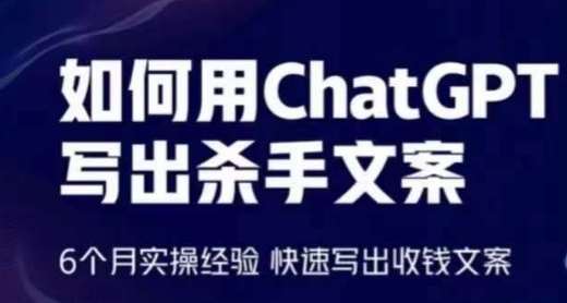 如何用ChatGPT写出杀手文案，6个月实操经验，快速写出收钱文案-讯领网创