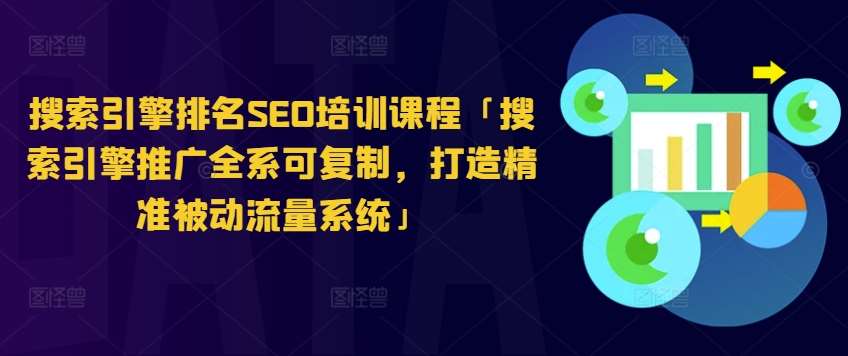 搜索引擎排名SEO培训课程「搜索引擎推广全系可复制，打造精准被动流量系统」-讯领网创