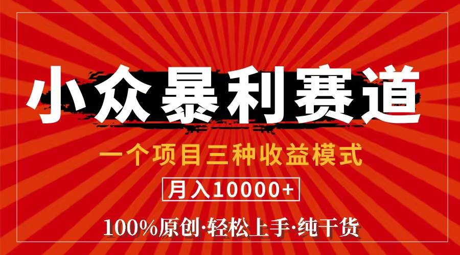 图片[1]-（11695期）视频号【中老年粉深信不疑】小众赛道 100%原创 手把手教学 新号3天收益…-讯领网创