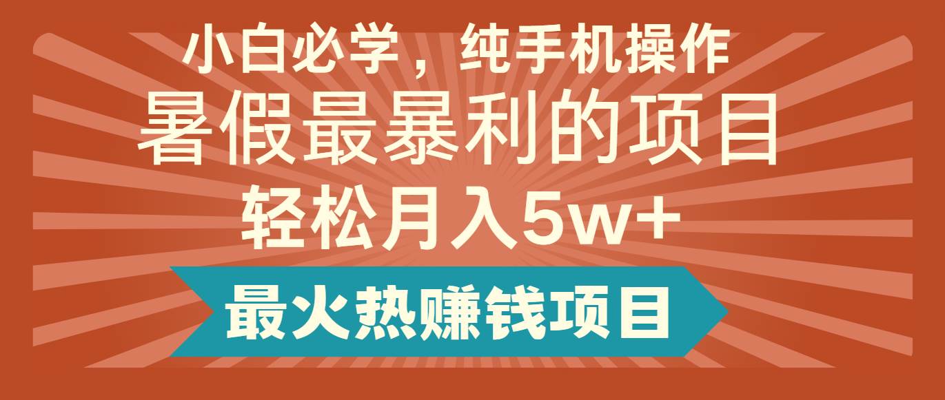 2024暑假最赚钱的项目，小红书咸鱼暴力引流简单无脑操作，每单利润最少500+-讯领网创