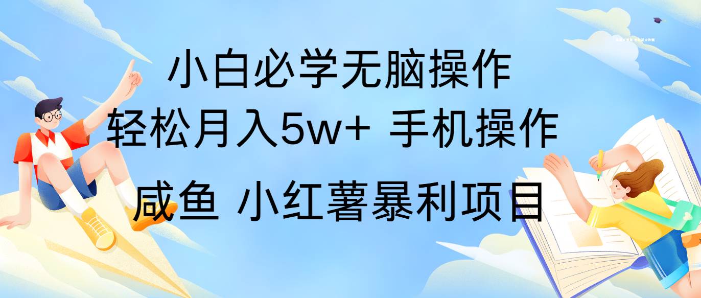 全网首发2024最暴利手机操作项目，简单无脑操作，每单利润最少500+-讯领网创