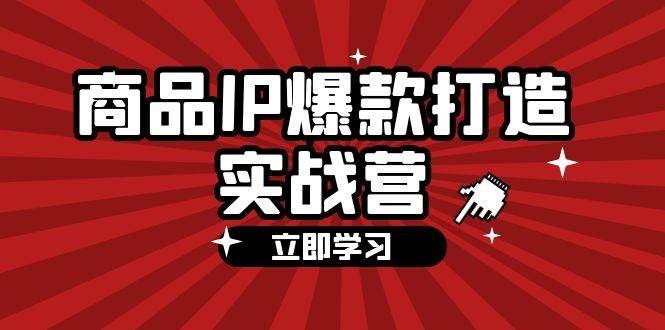 （12136期）商品-IP爆款打造实战营【第四期】，手把手教你打造商品IP，爆款 不断-讯领网创